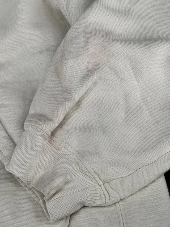 Sudadera con Capucha Madhappy Classics Polar Crema con Costuras Azul Marino Talla XL Foto 2 de 4