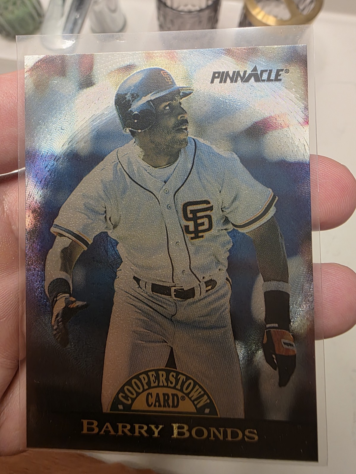 Barry Bonds 1993 Pinnacle Cooperstown Dufex Foil SP Giants Pirates Rare Insert