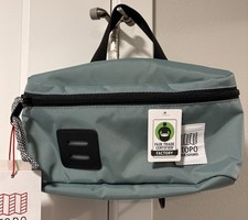 Topo Designs Classic Hip Pack Bag Crossbody Slate Blue / Black Unisex NWT