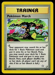Pokemon March 102/111 Neo Genesis Common Trainer