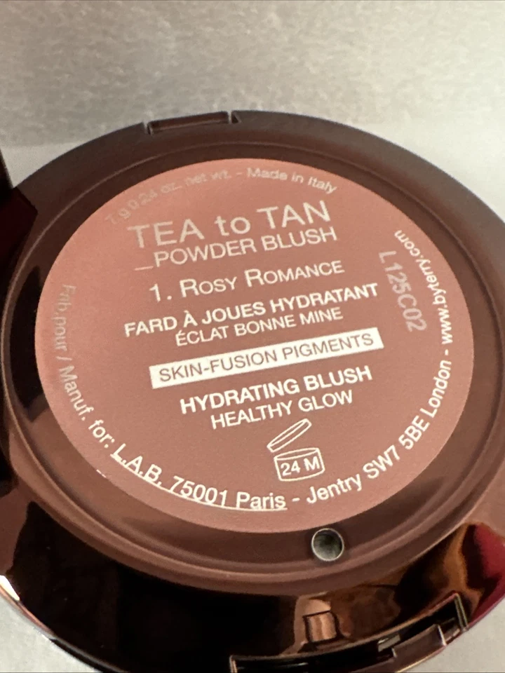 BY TERRY Tea To Tan Blush Powder 7g #01 Rosy Romance BRAND NEW in BOX - Image 4 of 4