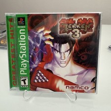 Tekken 3 for PlayStation 1, 1998 CIB PRISTINE Condition w/ Manual & Reg Card 