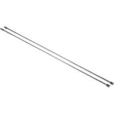 Speedway Motors 1932-1936 Ford Hotrod Stainless Radiator Support Rods, 32.5"