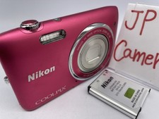 Excellent NIKON COOLPIX S3500 20.0MP pink Compact Digital Camera 2904