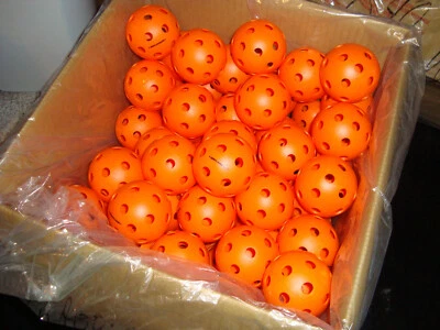 Onix Fuse Pickleball Balls Indoor True Flight USAPA Approved Orange Box of 100