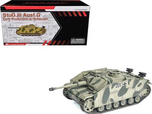 Early Production StuG.III Ausf.G w/ Schurzen 201 StuG Brigade 242 Italy '43 1/72 - Picture 4 of 4