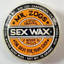 SEX WAX Mr Zogs OG WARM White - Coconut Scented