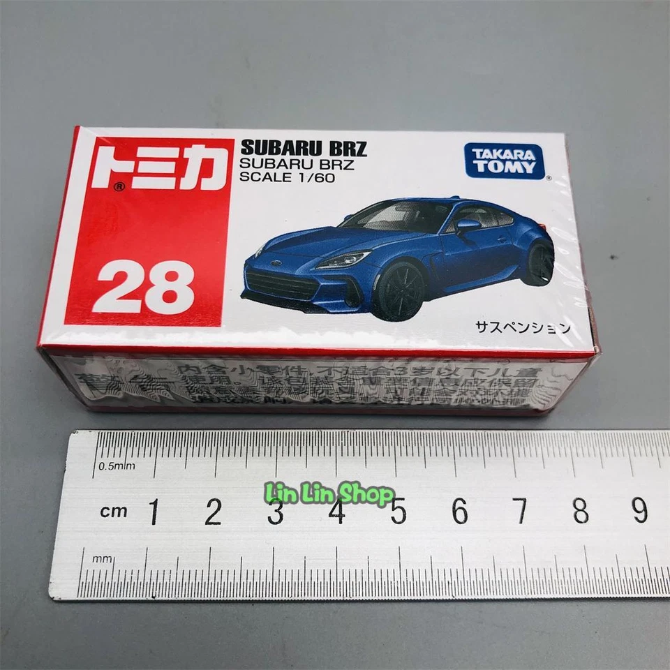 Tomica #28 1/60 Subaru BRZ Takara Tomy Diecast Modelo Nuevo Vehículo Regalo Coleccionar Foto 2 de 4