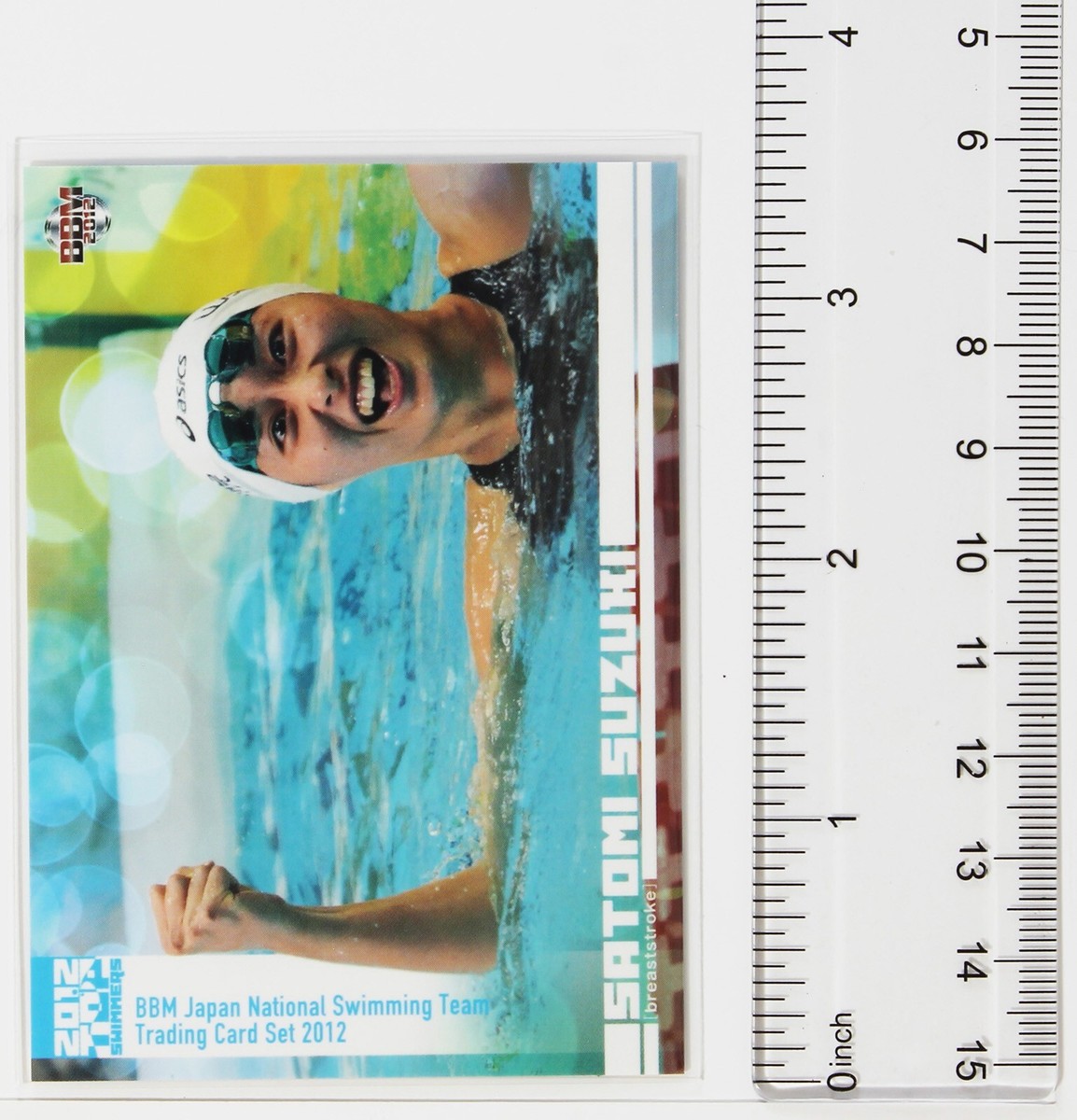 SATOMI SUZUKI No.18 - 2012 BBM SWIMMING Trading Card 