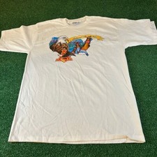 Vintage Budweiser Anheuser Busch Beer Graphic T-Shirt Eagle 90s Mens Extra Large