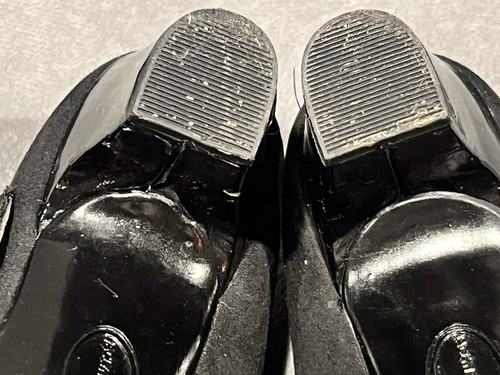 Jaclyn Smith Black Gothic Mary Jane Buckle Pumps Womans High Heels Shoes 8W - Picture 19 of 24