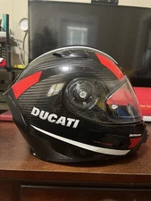Ducati X-Lite Speed Evo Size Large with Ridetech GoPro Chin Mount.