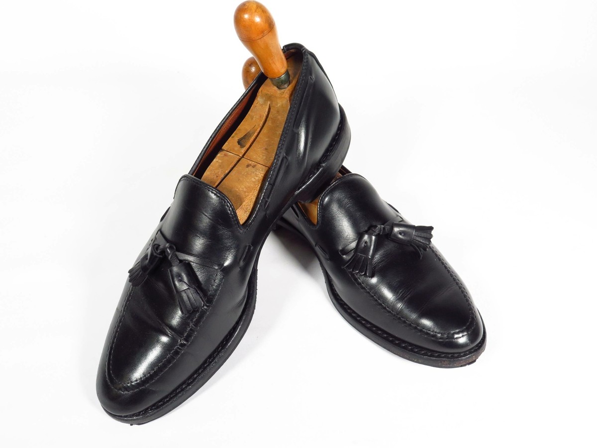 Allen Edmonds Grayson Black Dress Loafer w/ V-Tread 