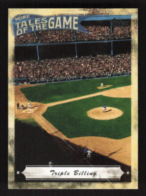 2010 Topps Update More Tales of the Game #MTOG-2 Triple Billing