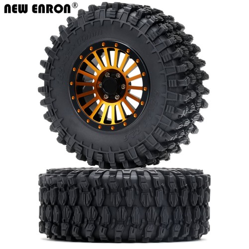 Cerchio ruota mozzo in alluminio 2,6" Beadlock 12 mm per RC 1/10 assiale RB10 Ryft KM YIKONG - Foto 125 di 144