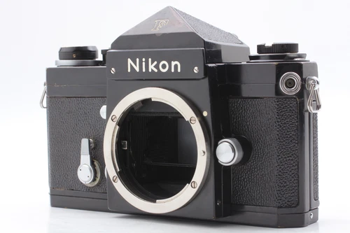 [Exc+5] Nikon F Eye Level Black 35mm SLR Film Camera Body Only From JAPAN