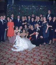 Vintage Stereo Realist Photo 3D Slide WEDDING Group