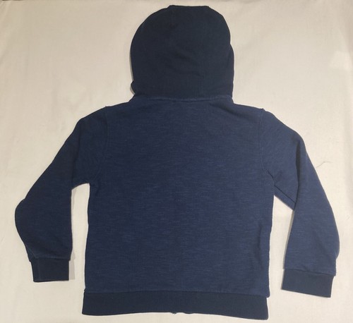 Okaidi Zippered Hoodie Sweatshirt Size Youth 4A/Y - Picture 2 of 9