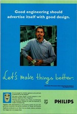 Philips Elmar Zankl Advertise itself with Good design Original Vintage Print Ad