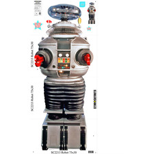 SC2213 Robot Lost in Space CARDBOARD CUTOUT Standee Standup USED