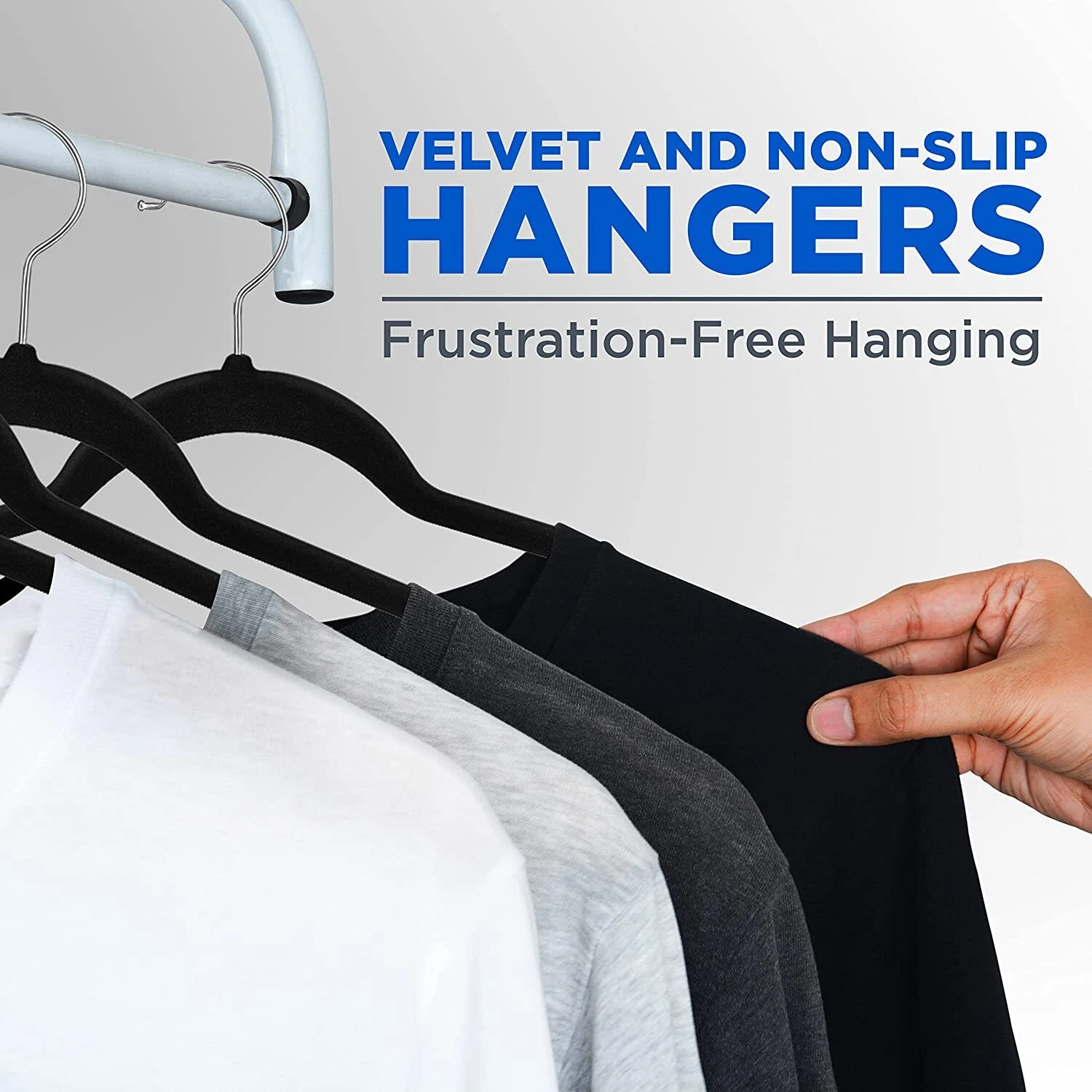 SereneLife Suit Hangers - Thumbnail 4