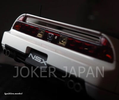 新品未使用 igモデル 1/18 HONDA NSX White　IG3485 イグニッションモデル 1/18 ホンダ NSX NA1 ホワイト IG3485 ミニカー
