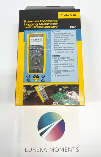 FLUKE 287 Electronic Logging Digital Trms Multimeter mit Trendcapture Neu - Bild 2 von 8