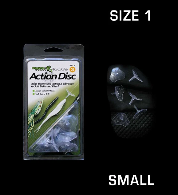  WiggleFin Action Disc Set (24 piece) All Position - flies, hoochies, bait - Image 2 of 4