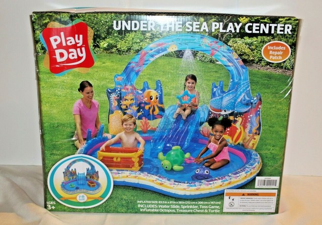play day under the sea inflatable kids play center