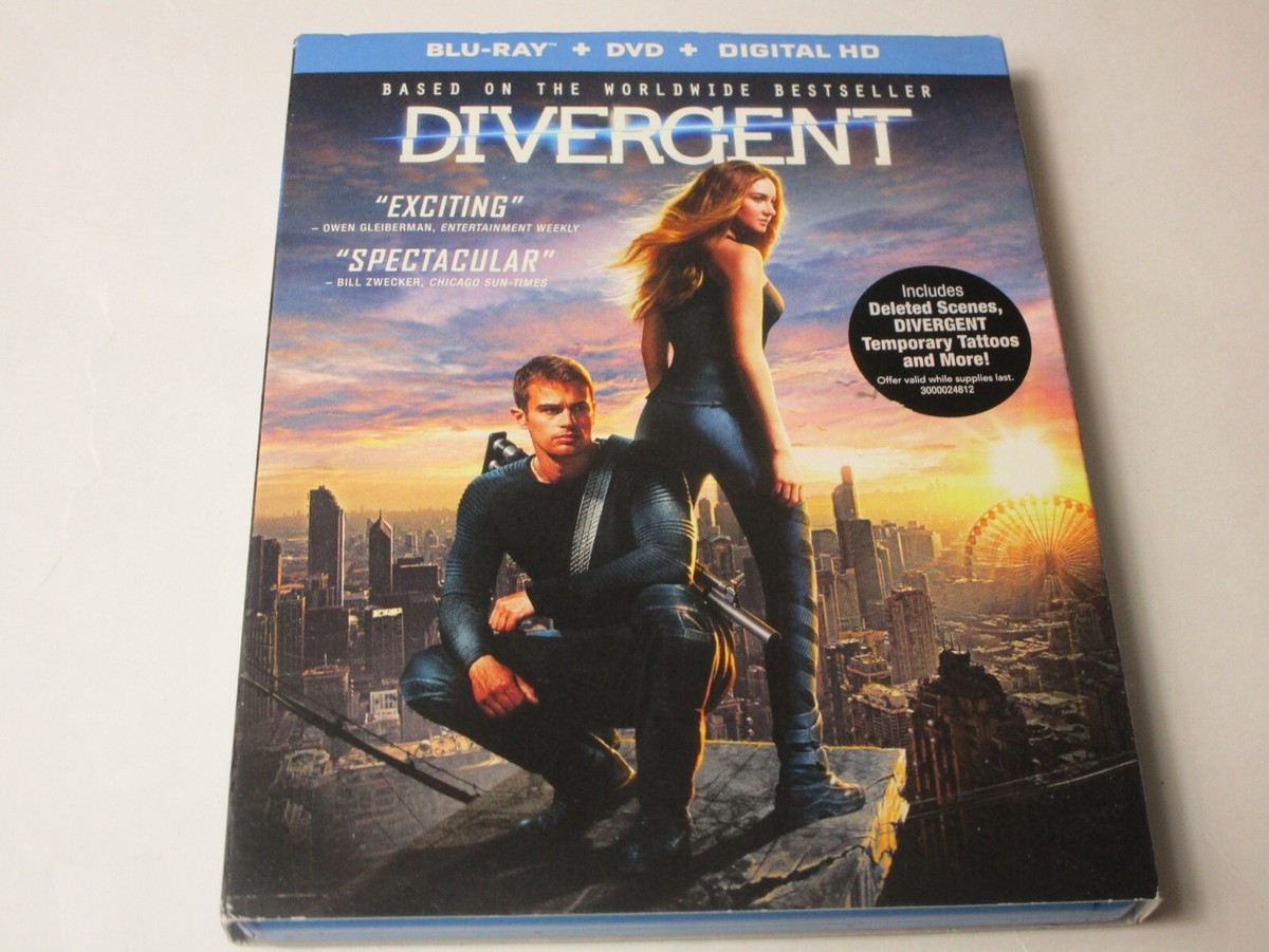 セブチ オデコン DVD/BluRay Divergent BLU-RAY & DVD commentary, deleted scenes Shailene