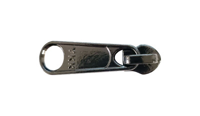 YKK No 45 Kette schwarz Schieber (10er Pack) - Standard Free Lock Long Pull (DFL)