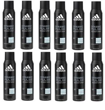 12 pack Adidas Dynamic Pulse 48hs Body Spray 150 ml