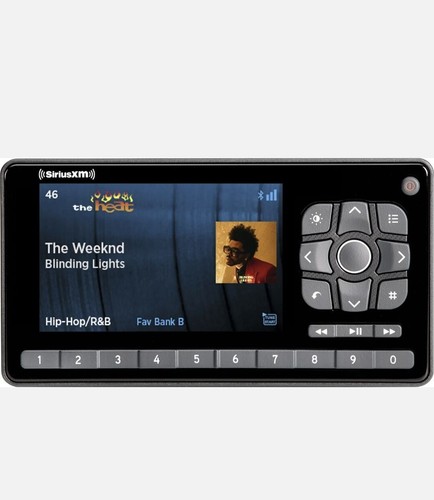 SiriusXM - Roady BT Satellite Radio - Black