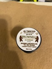 Brownell #4 Black Nylon Serving Jig Spool Bow...