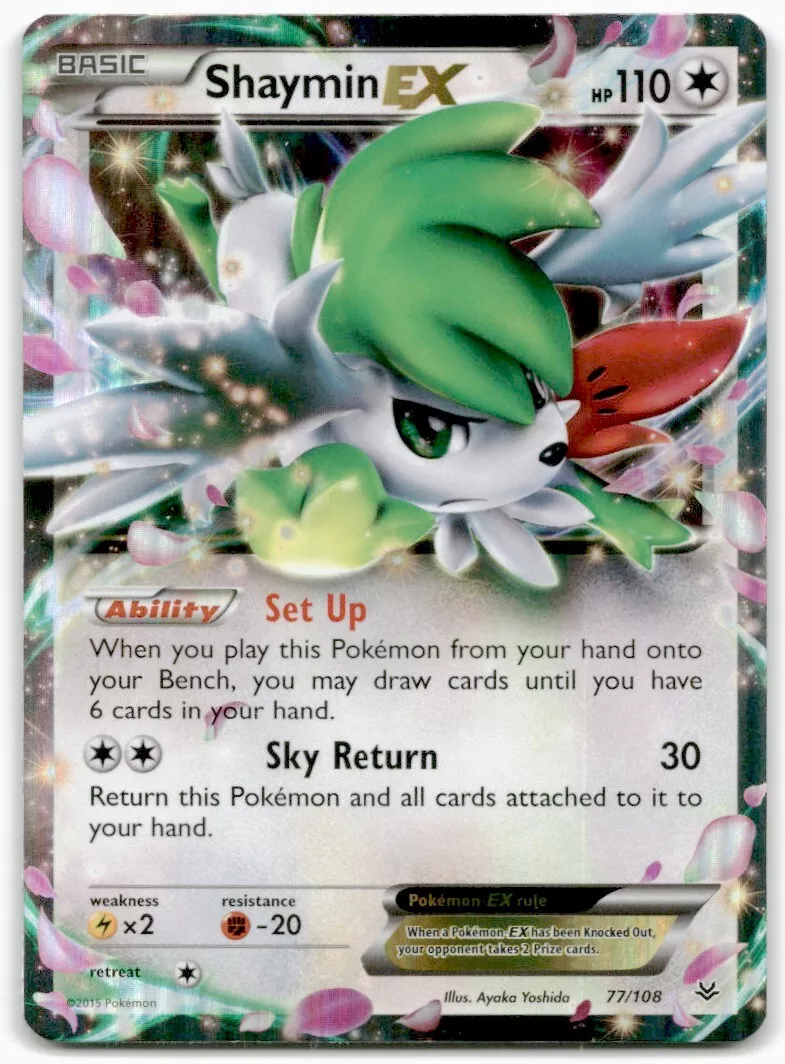 Card Pokemon Shaymin Ex