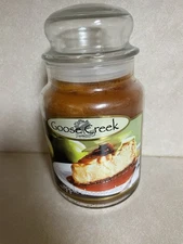Apple Cheesecake Goose creek candle 26 oz jar 2 Wick retired/rare Only 1 On eBay
