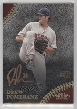 2018 Topps Tier One Prime Performers Bronze Ink /25 Drew Pomeranz Auto 03rx