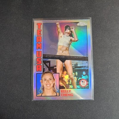2024 Topps Chrome U.S. Olympic 1984  Kelly Cheng #84T-12    L62