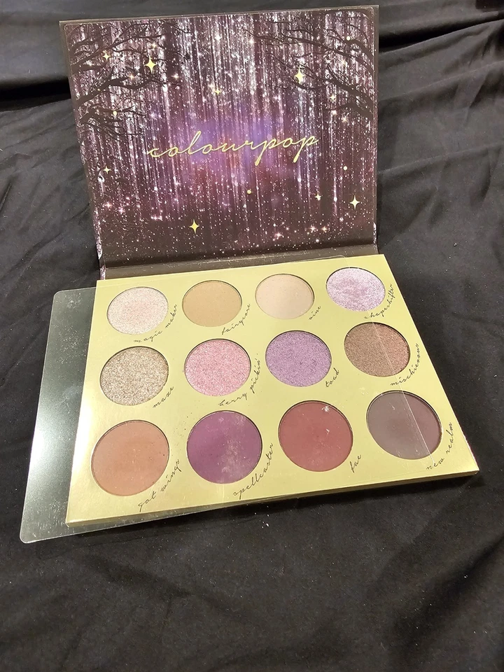 Colourpop Enchanted 12 Color Eyeshadow Palette Discontinued New No Box - Image 2 of 3