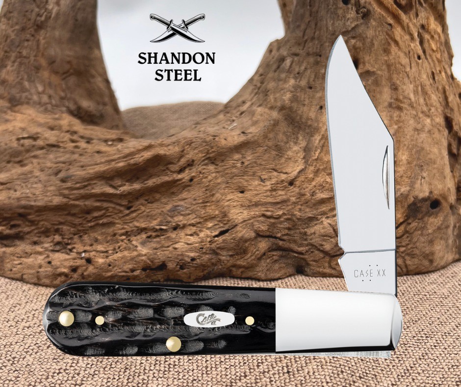 Case XX Knives USA Barlow Jigged Buffalo Horn 65033 Stainless