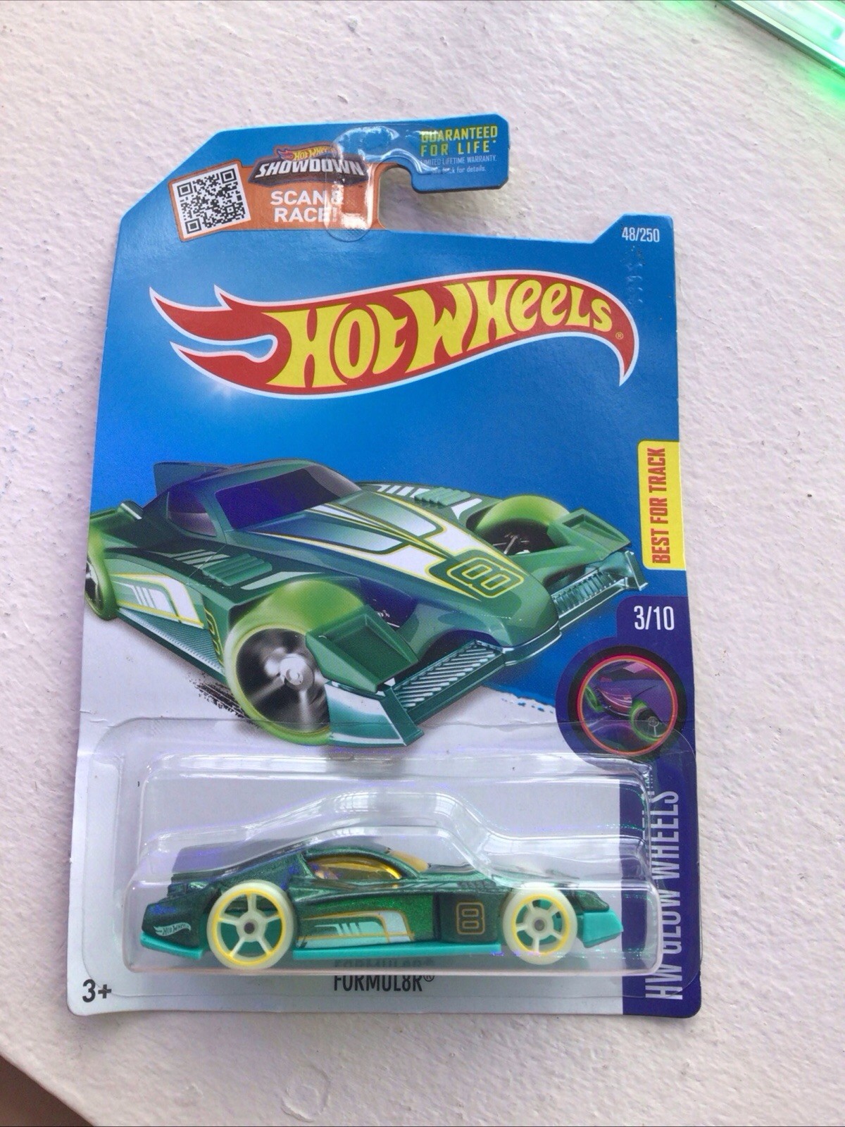 Hot Wheels Formul8r 48/250 - Green - 2016 Mainline A