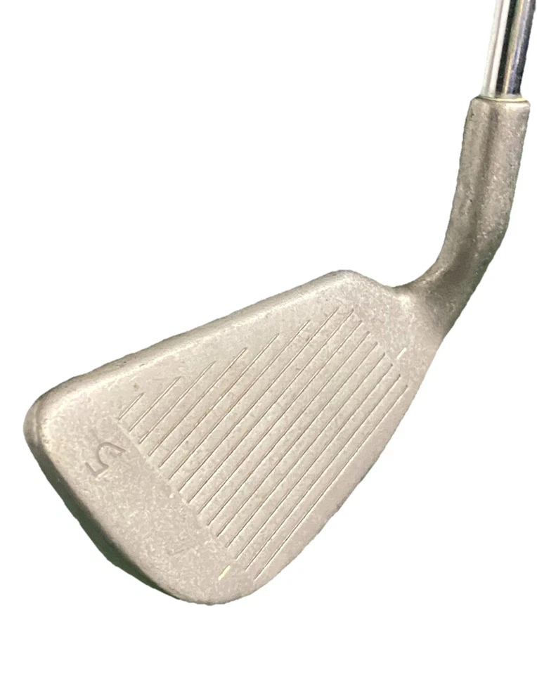 Empuñadura de fábrica Ping ISI 5 Hierro Punto Naranja 2* Cojín Plano JZ Acero Rígido 37.5" Derecha Foto 4 de 4