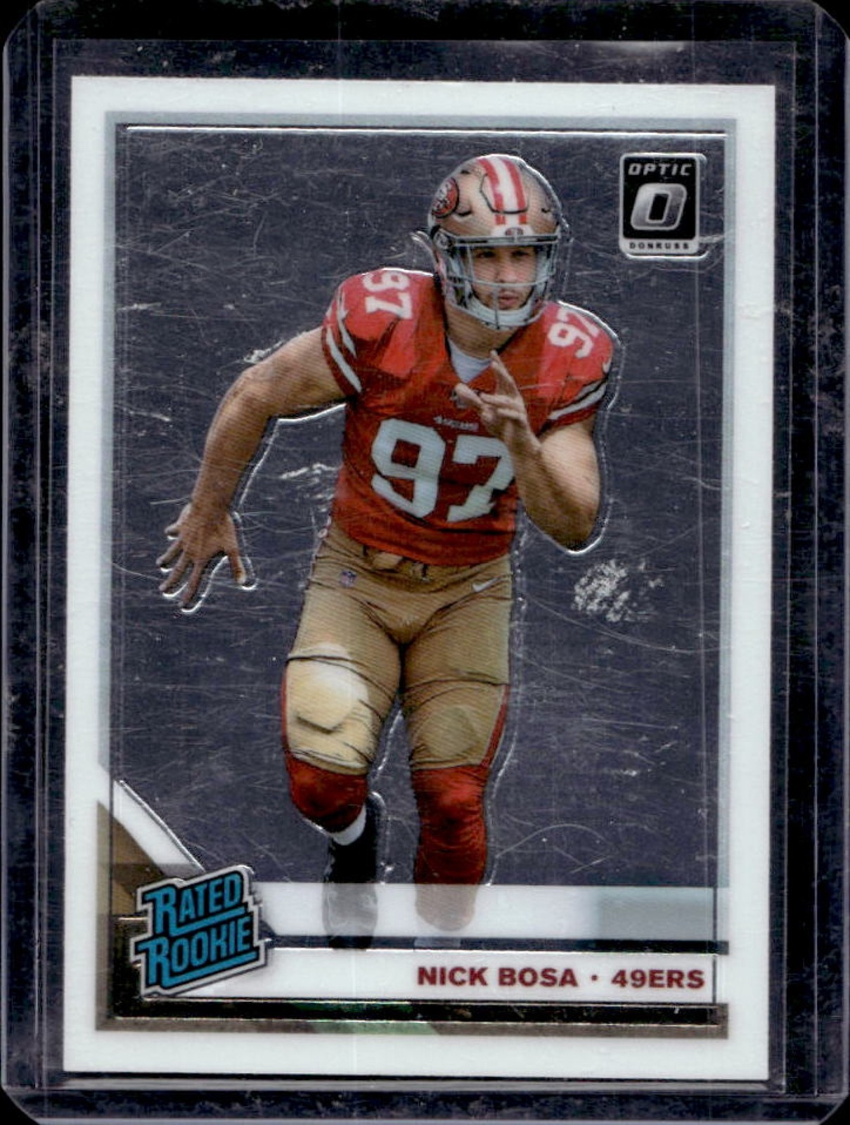 2019 Donruss Optic Nick Bosa Rookie RC #168 49ers