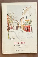 Utrillo - Montmartre - ABC Series Fernand Hazan