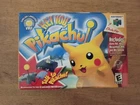Hey You Pikachu! - Nintendo 64 Manuals & Microphone Included Missing Foam Bit
