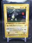 Pokémon TCG Magnemite Base Set, 1st Edition Common Shadowless Card 53/102
