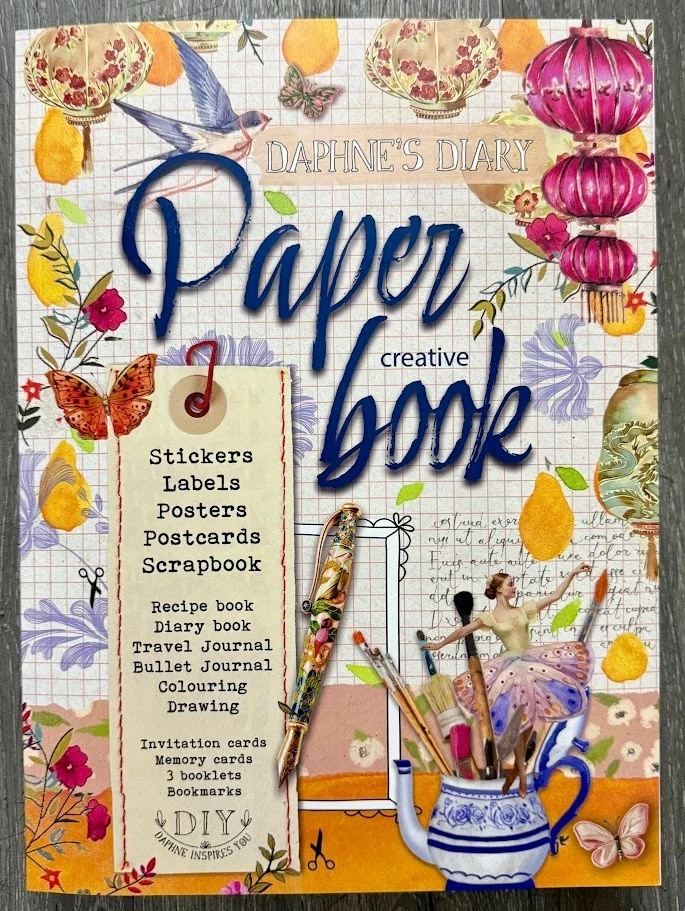 DAPHNE'S DIARY MAGAZINE - PAPER CREATIVE BOOK - BRNAD NEW
