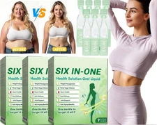 6-in-1 SIX-in-ONE Health Solution Oral Liquid, Advanced Body Care Liquids Drops