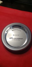 SONY D-E666 silver CD Walkman Portable CD Player From Japan Used