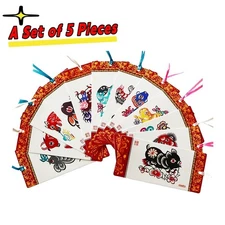 Beautiful Paper-Cut Bookmark for Readers, Unique Colorful Gift, Handmade, 13x6cm